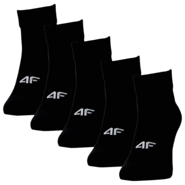 4F ΑΝΔΡΙΚΕΣ ΚΑΛΤΣΕΣ ΣΕΤ 5 ΤΕΜΑΧΙΩΝ ΜΑΥΡΕΣ 4FWMM00USOCM480-20S